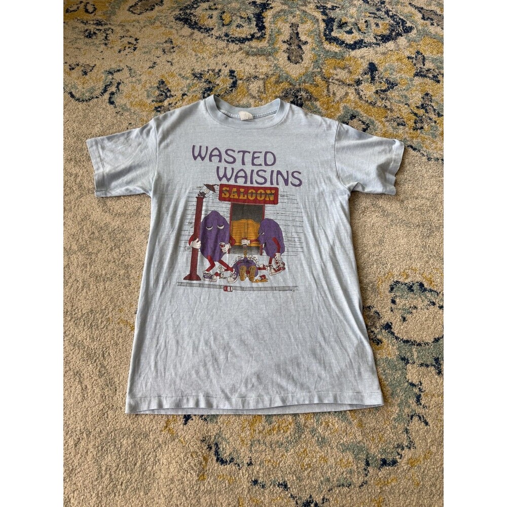 Vintage California Rasins Wasted Wasins Tee